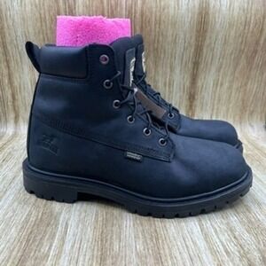 Irish Setter Hopkins 6" Boots Men's Size 9 D Waterproof‎ Soft Toe Leather 83671